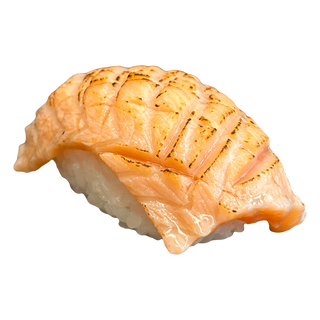 Nigiri z łososiem przypalonym