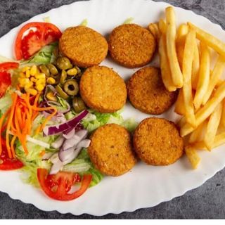 Menú Falafel Con Patatas Y Refresco