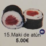 15. Maki De Atún (8 Pzs.)