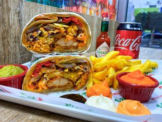 Burrito Poulet Pané
