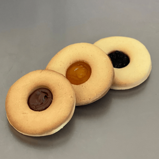 Biscotto occhio di bue senza glutine e lattosio