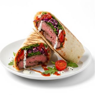 Roll de ternera marinada y ahumada