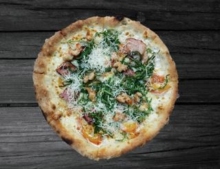 Бекон та креветки 25 см