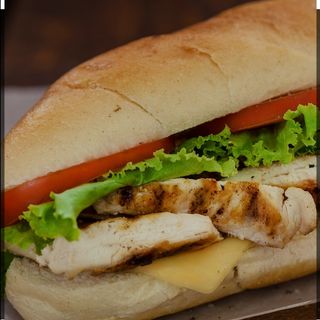 Bocadillo Vegetal Con pollo