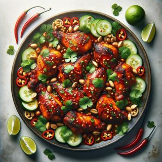 Spicy Viet chicken