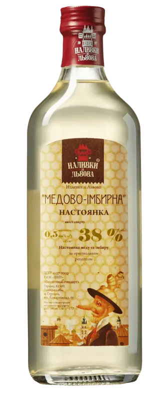 Настоянка Медово-імбирна