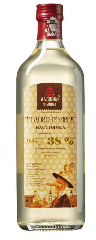 Настоянка Медово-імбирна