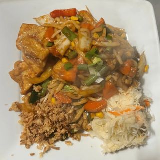 Makaron UDON z tofu