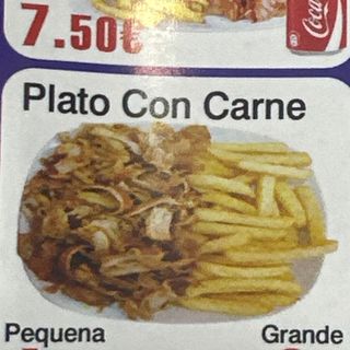Plato Con Carne
