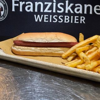 Hot dog con patatine