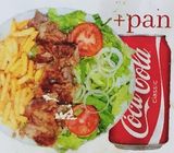 Menú Kebab En Plato