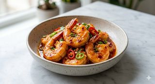 Wok De Gamba Picante