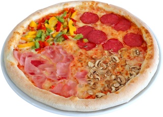 Pizza Quattro Stagioni  mare