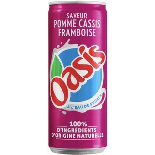 OASIS POMME CASSIS FRAMBOISE 