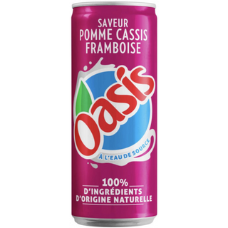 OASIS POMME CASSIS FRAMBOISE 