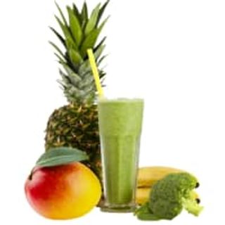 XL The Green Mango Detox (330cc) . Os traemos nuestro smoothie Green con espinacas, apio, brócoli, mango, plátano y piña. ¡¡Sanísimo!!