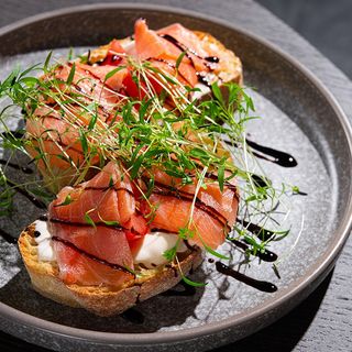 Брускети з лососем, 150г