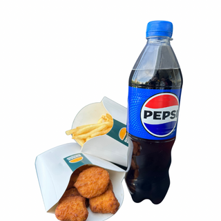 Комбо фрі + курячі нагетси + Pepsi