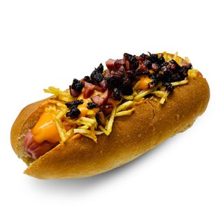 The Cheddar Bacon Hot Dog