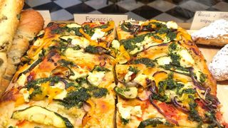 Focaccia z warzywami