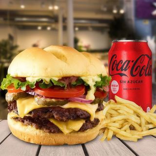 Menú Classic Smash Burger