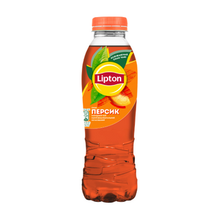 Lipton Чорний чай Персик (0.5л)