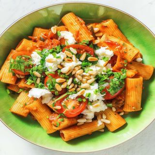 Rigatoni caprese