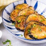 Golden Fried Eggplant