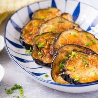 Golden Fried Eggplant