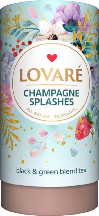 Splashes of Champagne 80g - Tub Ceai LOVARE