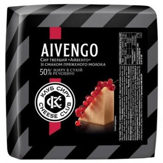 Сир Твердий 300г Клуб Сиру «айвего» 50%