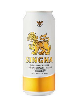 Singha Thai beer