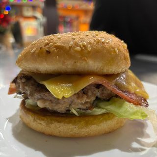 Hamburguesas  casera de la casa