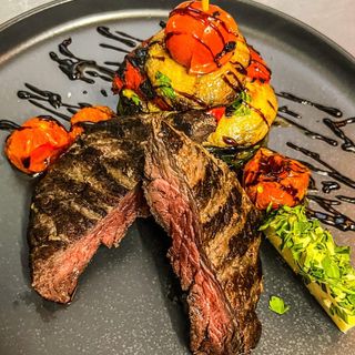 Baveta la gratar cu legume