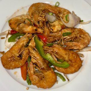 Gambas con sal y pimienta