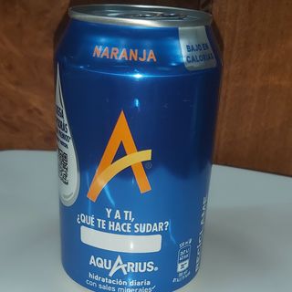 Aquarius Naranja lata 330ml.