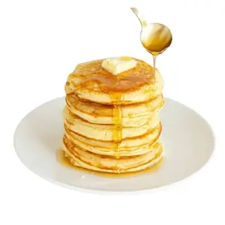 Pancakes Clásico Con Jarabe De Arce