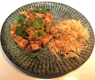 Tofu smażone w sosie archaidowym