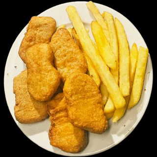 NUGHTS POLLO 6U+PATATAS 