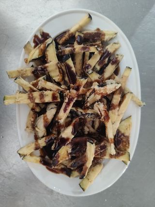 Berenjena Frita A La Miel (Ración)