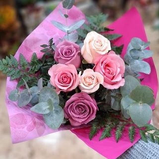 Ramo Rosas Rosadas "La Princesa"