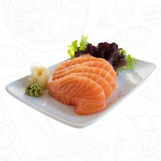Sashimi de Salmón, 4 Unidades