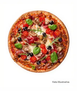 pizza vegetariana (33 cm.)