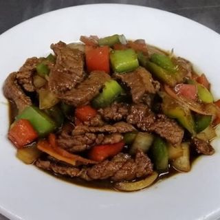 67. Ternera con salsa de ostras