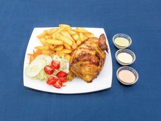 ½ Pollo a la brasa