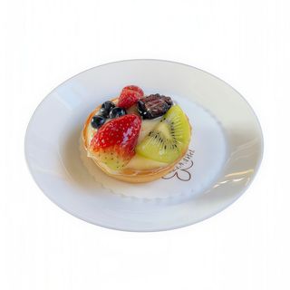 Cestino frutta e crema chantilly