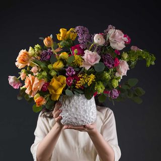 Cutie cu flori I'm just here for the petals