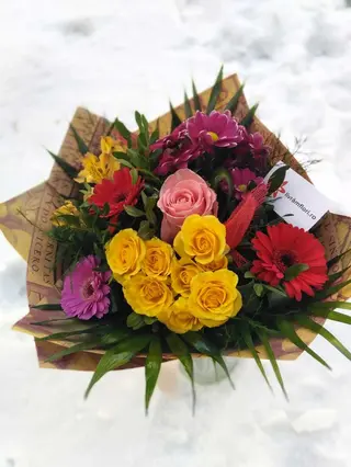 Buchet multicolor