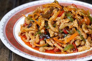 Cerdo Al Estilo Yu Xian