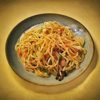 37-Спагети с пилешко (700г)